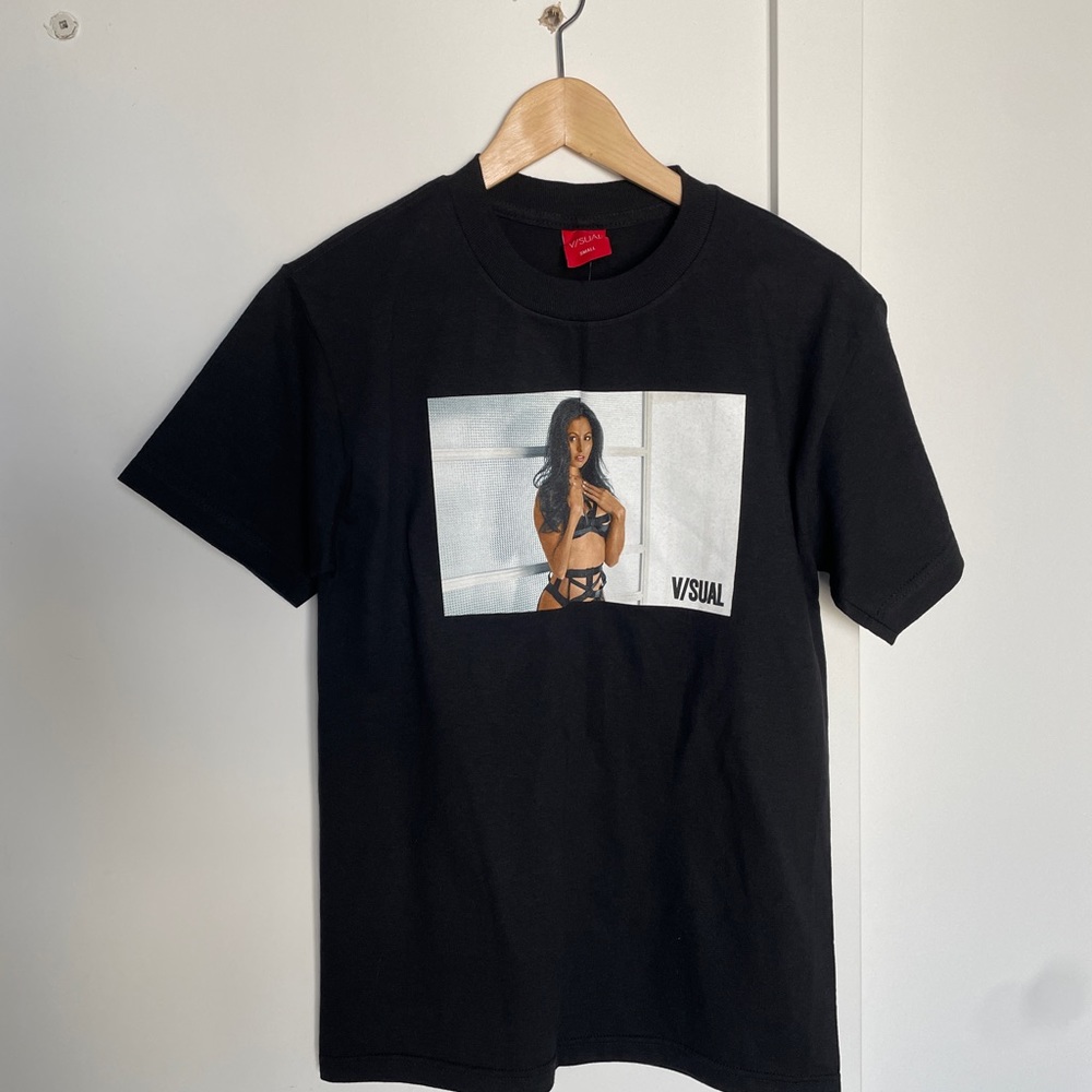 Black Print T-shirt